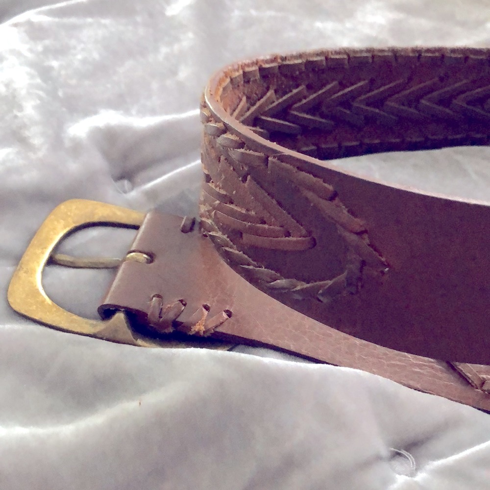Calvin Klein Solid Leather Belt Medium - image 5